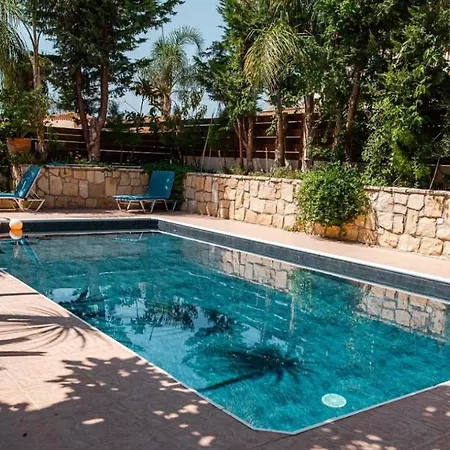 וילה Myria, 3bd, Private Pool, Garden, Bbq, Near The In Kisonerga *