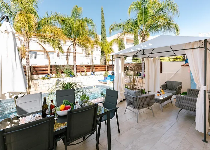 别墅 Myria, 3bd, Private Pool, Garden, Bbq, Near The In Kisonerga *