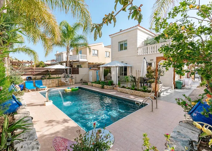 Myria, 3bd, Private Pool, Garden, Bbq, Near The In Kisonerga