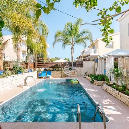 Villa Myria, 3bd, Private Pool, Garden, Bbq, Near The In Kisonerga